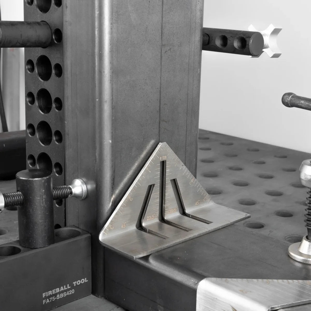 Heavy-Duty Metalworking Miter Square for Tubing Layout 📐