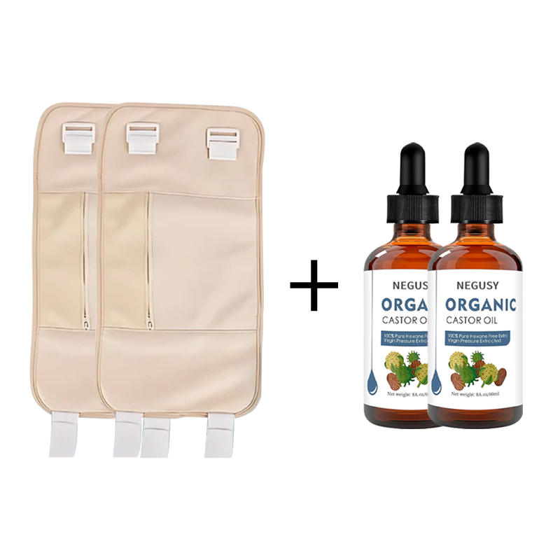 Liver Wellness Pack (Wrap +Castor Oil)