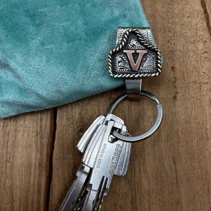 Vintage Letter Keychain🤠