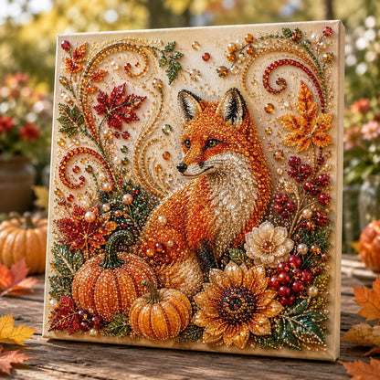 🍂✨Autumn Pearl & Rhinestone Mosaic Kit