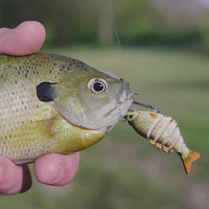 🎣44% OFF🔥 2'' Lifelike 6-Joint Micro Swimbait | Ultimate Freshwater Lure