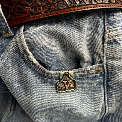 Vintage Letter Keychain🤠