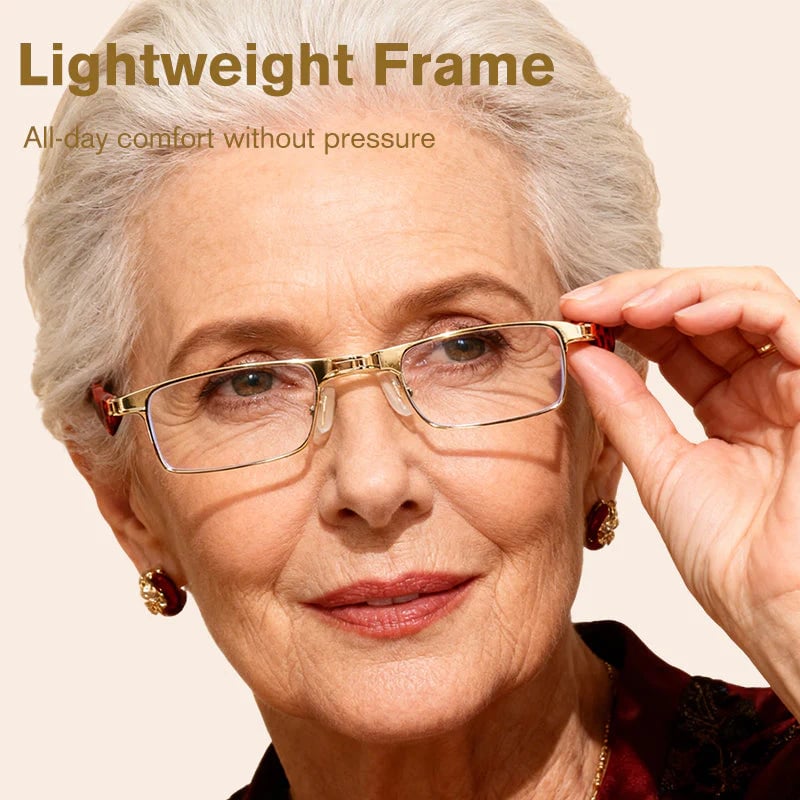 (🎁Last Day 50% OFF)👓Foldable Anti-Blue Light Reading Glasses with Case