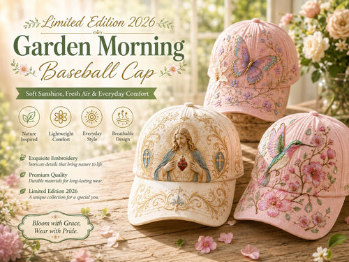 🌸🌿 Garden Morning Cap (✨2026 Limited Edition)