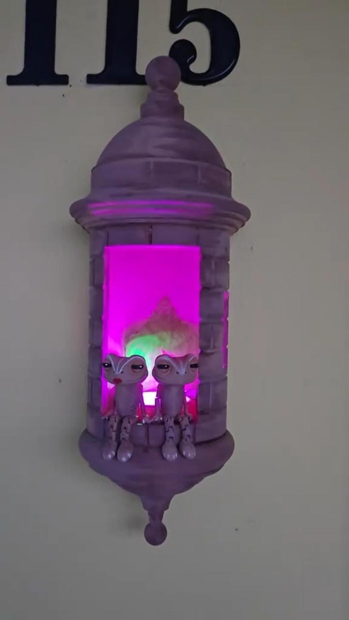 🔥🔥Puerto Rican Garita Wall Coqui Lamp