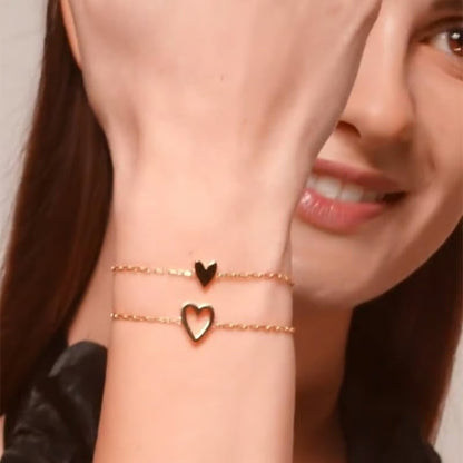 Adjustable Love Friendship Two Bracelet Pack