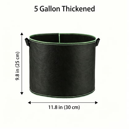 🌱[45% OFF TODAY] 5-Gallon Grow Bags (5-Pack)
