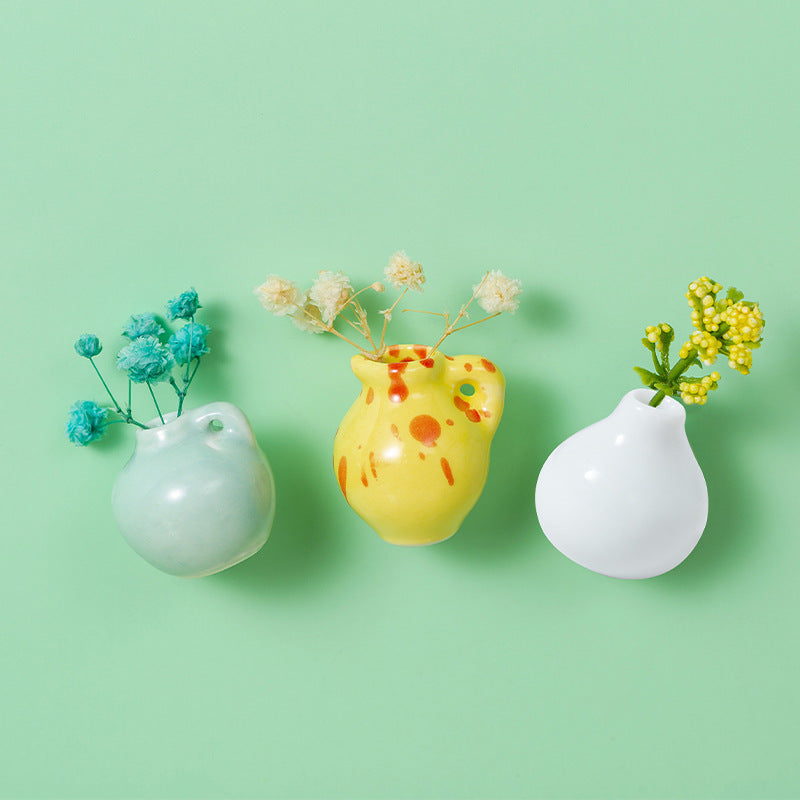 🎁Early Christmas🌸- Mini Ceramics Vase Fridge Magnet