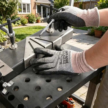 Heavy-Duty Metalworking Miter Square for Tubing Layout 📐