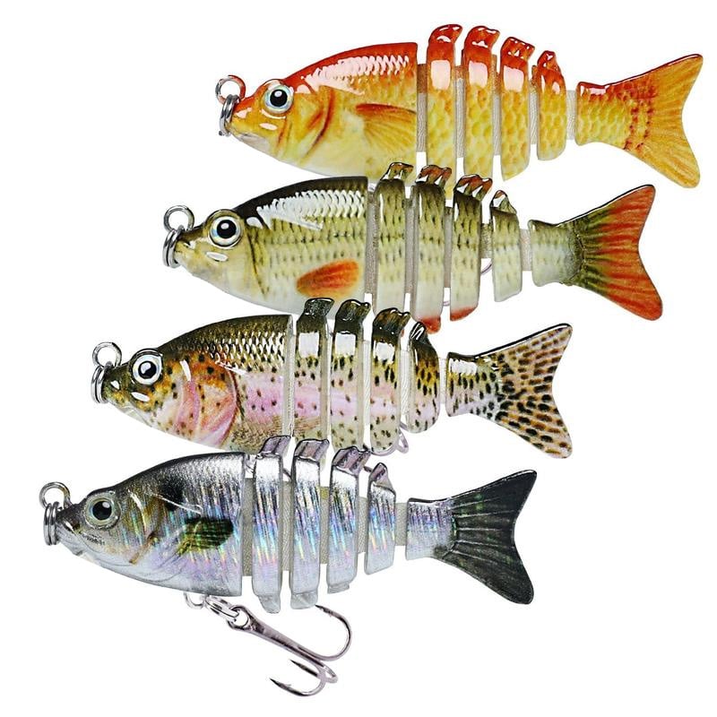 🎣44% OFF🔥 2'' Lifelike 6-Joint Micro Swimbait | Ultimate Freshwater Lure