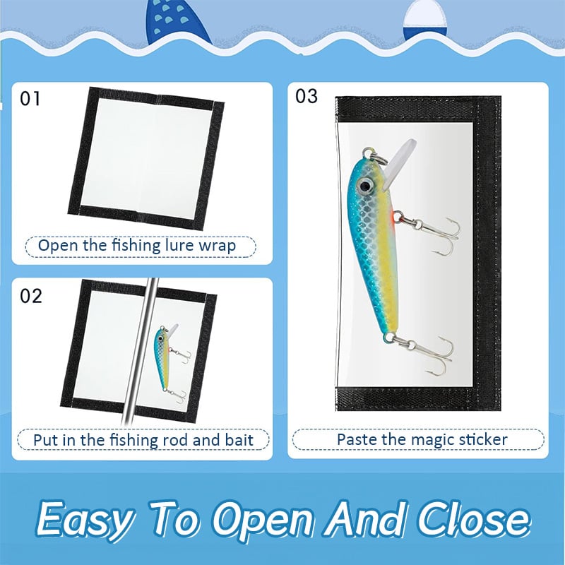 💥 [BUY 1 GET 1 FREE] Puncture-Proof Clear Fishing Lure Wraps 🔥