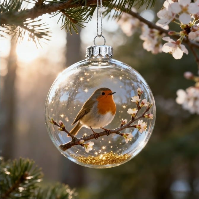 2026 Wildlife Wonders Collection Crystal  Ornament