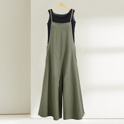 Strap Loose Jumpsuit Summer Casual