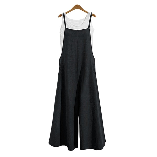 Strap Loose Jumpsuit Summer Casual