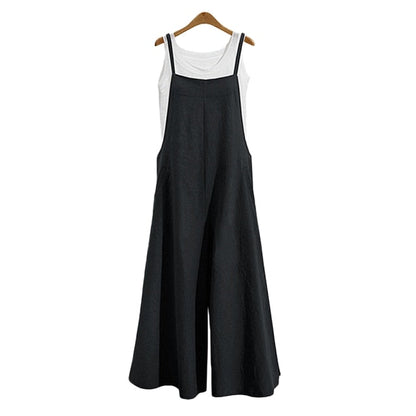 Strap Loose Jumpsuit Summer Casual