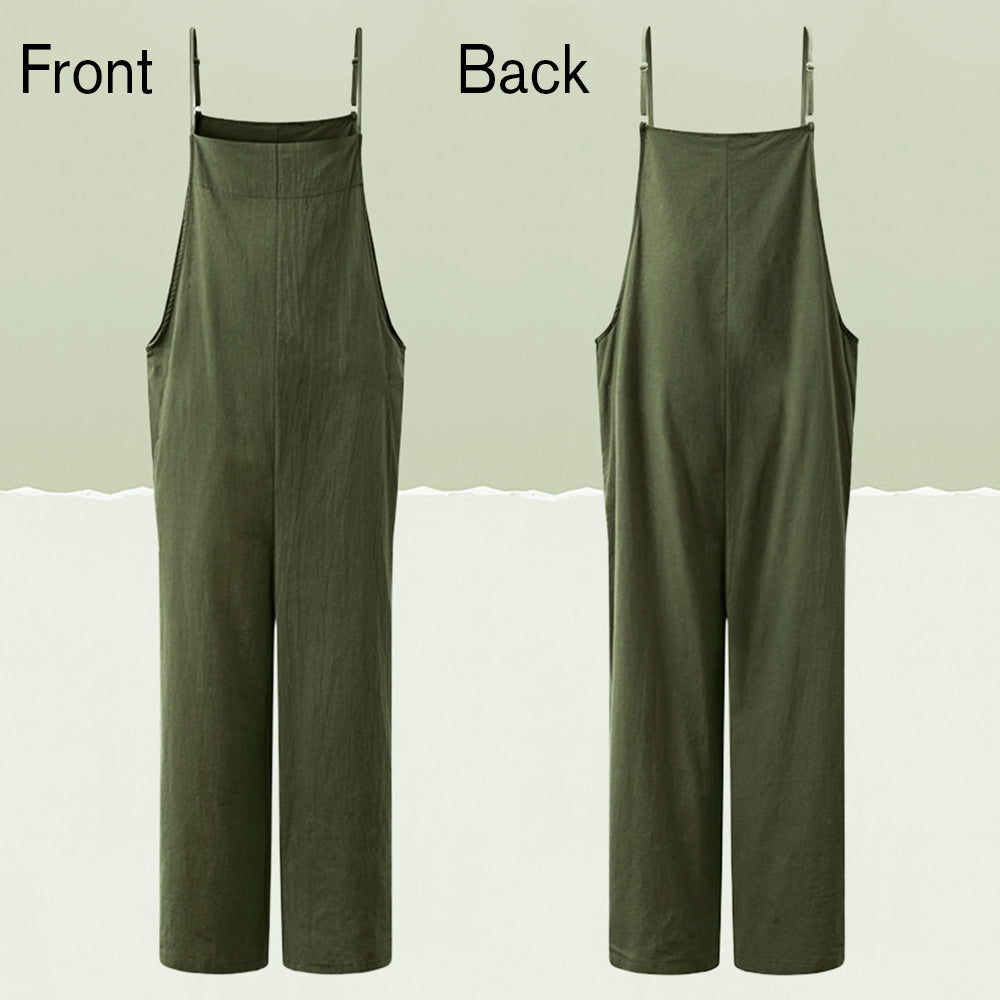 Strap Loose Jumpsuit Summer Casual