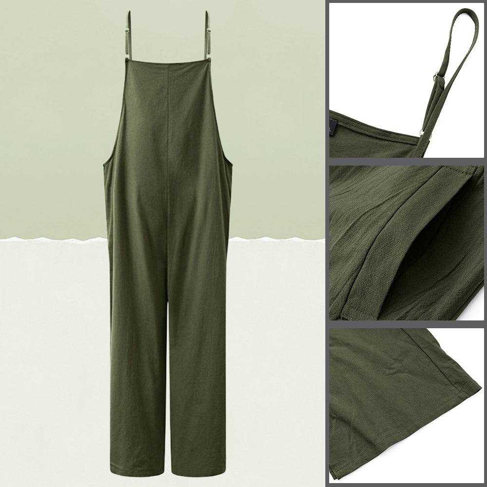 Strap Loose Jumpsuit Summer Casual