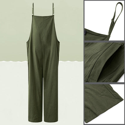 Strap Loose Jumpsuit Summer Casual